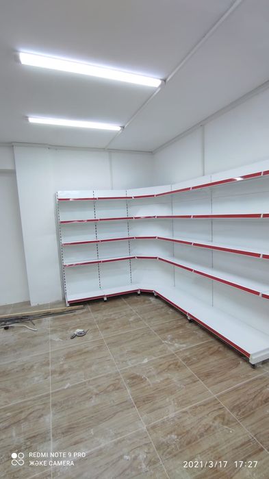 Витрина магазин полка стеллажи, перфорация касса складские