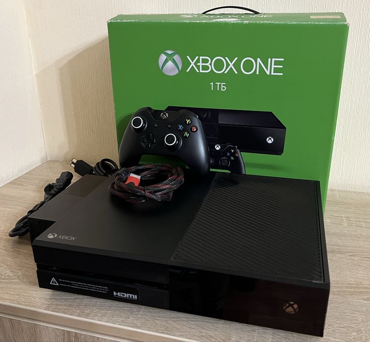 Xbox one black 1tb