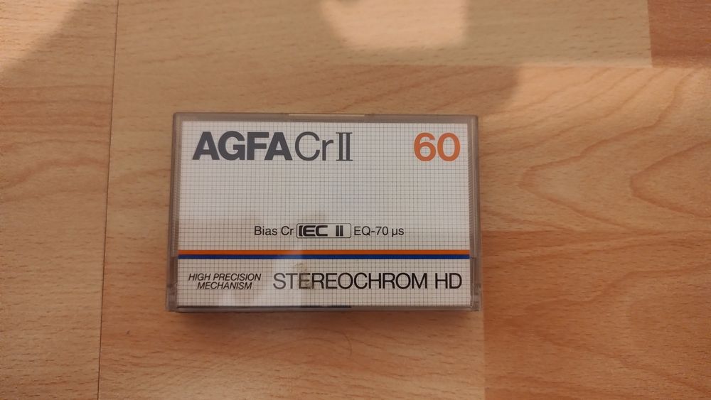 Casete Audio, 8 ron/buc  + caseta Agfa Chrome 20 Ron