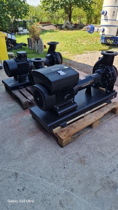 Pompa electrica irigati  cu Convertizor 15 KW  / 237 m3 irigatii cu convertizor