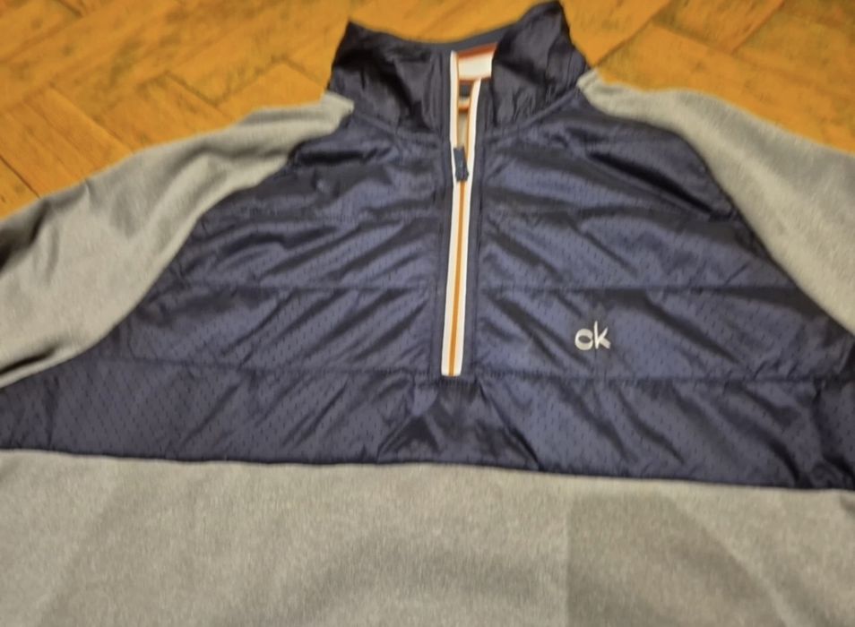 Calvin Klein Golf Half Zip Fleece Pullover
