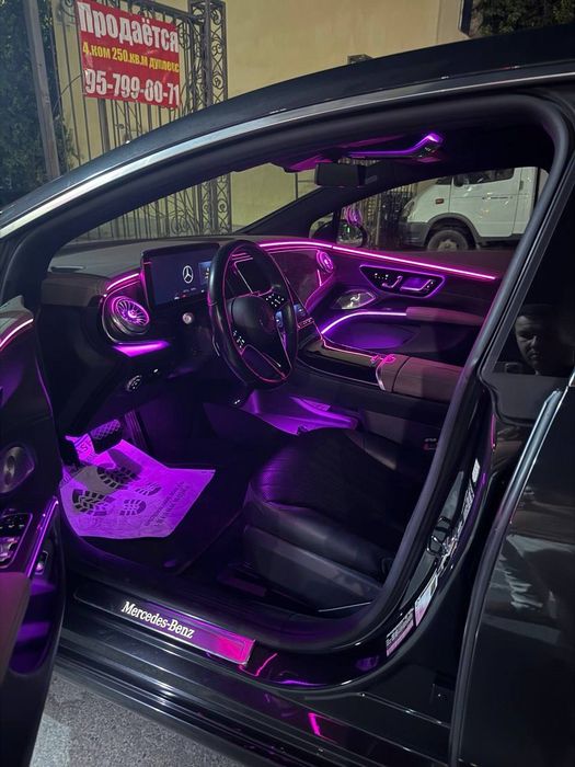 Mercedes-Benz eqs 450 + 840 Запас хода