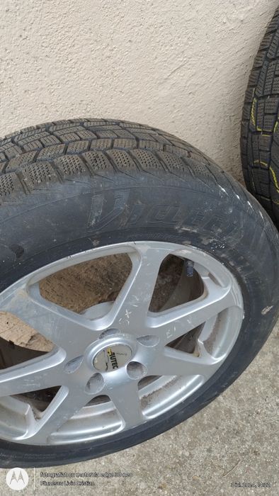 Jante aluminiu 16 + anvelope iarna