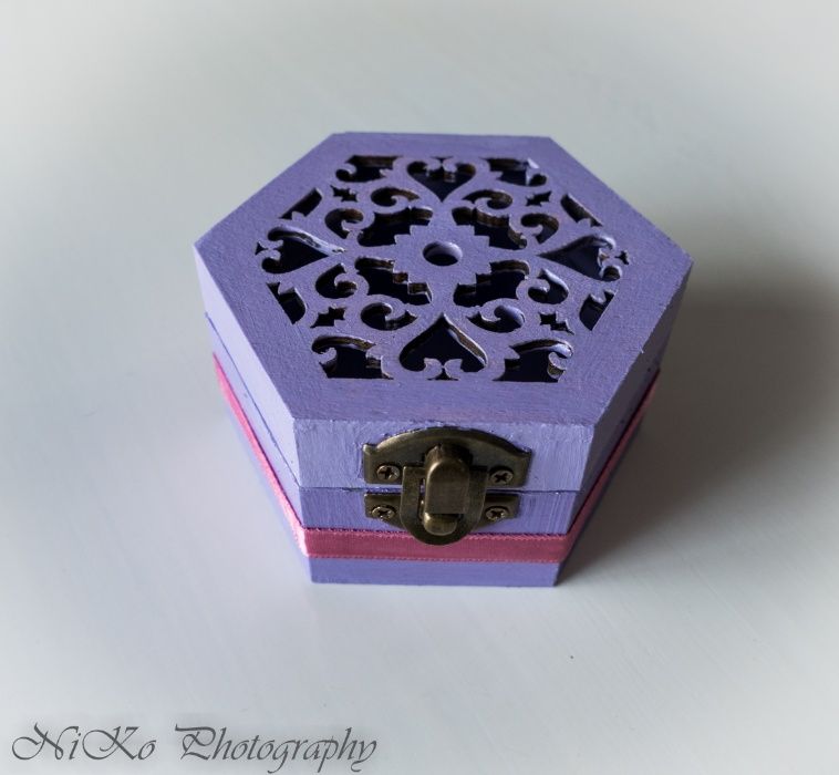 Ръчно изработени дървени кутии за бижута