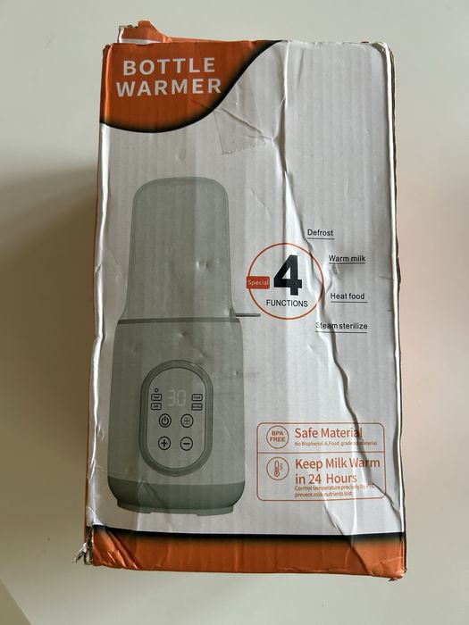 Нагревател за бебешки шишета и бурканчета – 4 в 1, нов