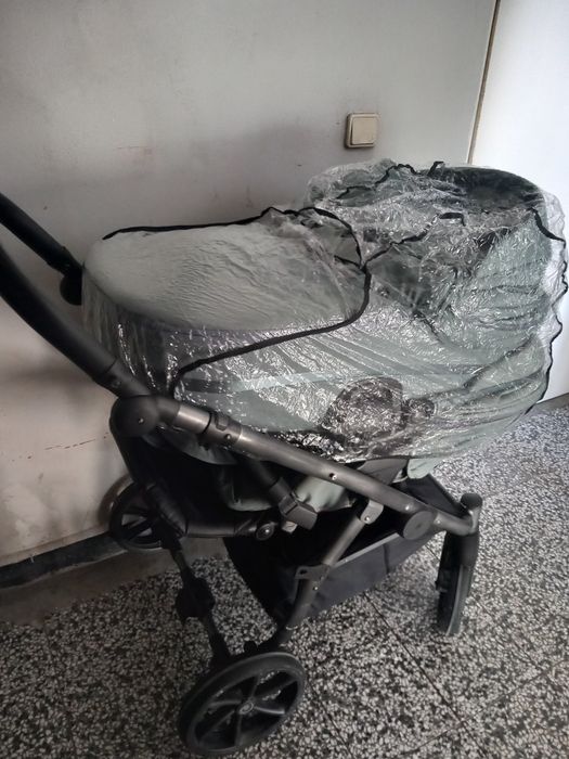 Комбинирана детска количка 2 м 1 Tutis, цвят мента