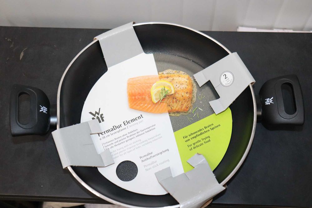 Тиган за паеля и др. WMF Permadur Element, незалепващ,индукционен,28см