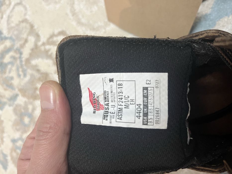 Ботинки севти редвинг