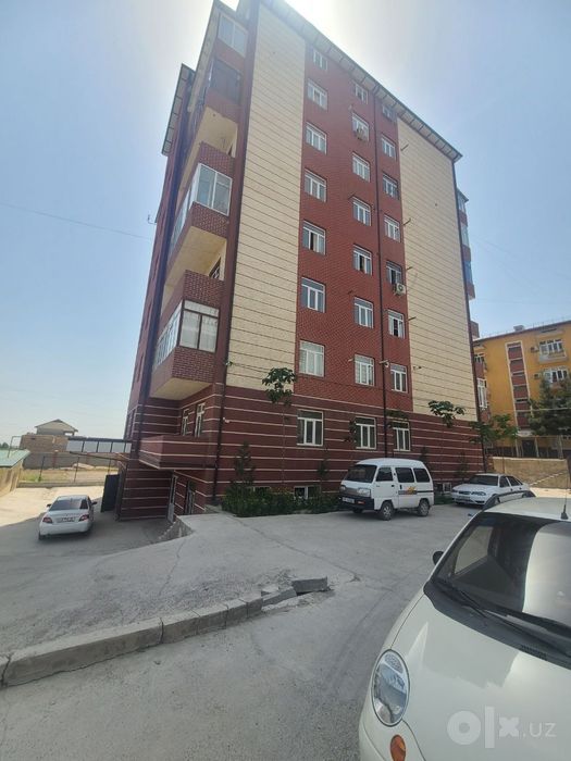 Чустда 3 хонали 81 м² квартира сотилади | 1-қават | Jahon Market орқас