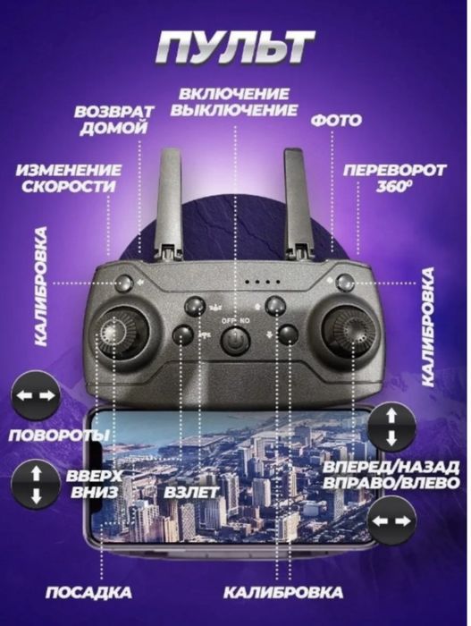 Дрон с камерой нови