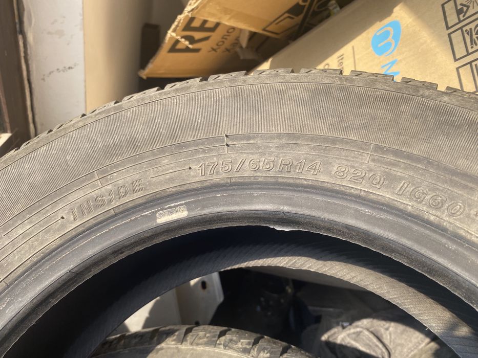 Шины 14 почти новые