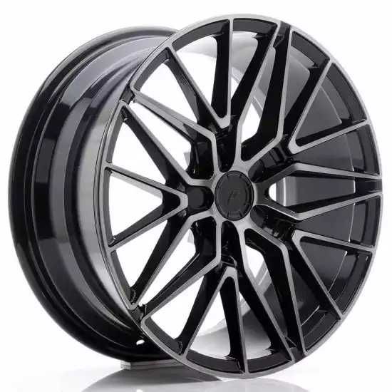 Janta aliaj JR Wheels JR38 18×8 ET42 5×112 Black Brushed w/Tinted Face