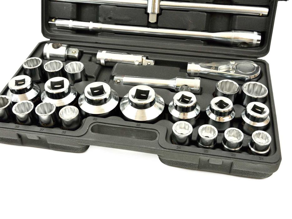 Trusa scule bihexagon.Trusa tubulare forta clichet mare de 21 la 65mm