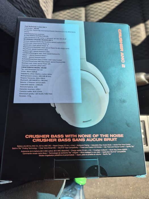 Casti Skullcandy Crusher Anc 2