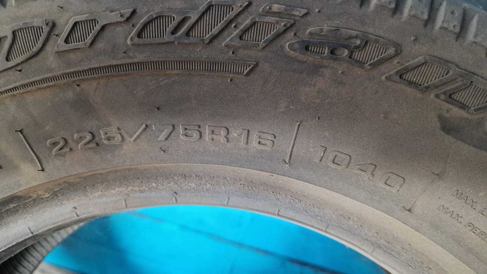 Шины 225/75R16 и диски Р 16