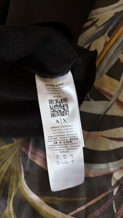 худи ARMANI EXCHANGE оригинал