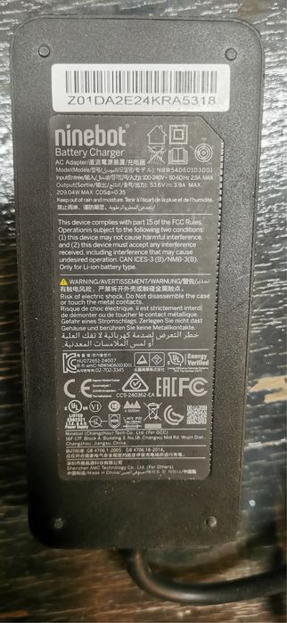 Incarcator ninebot segway