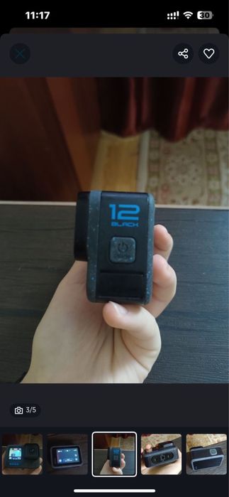 Go pro 12hero 5.3k 60fps