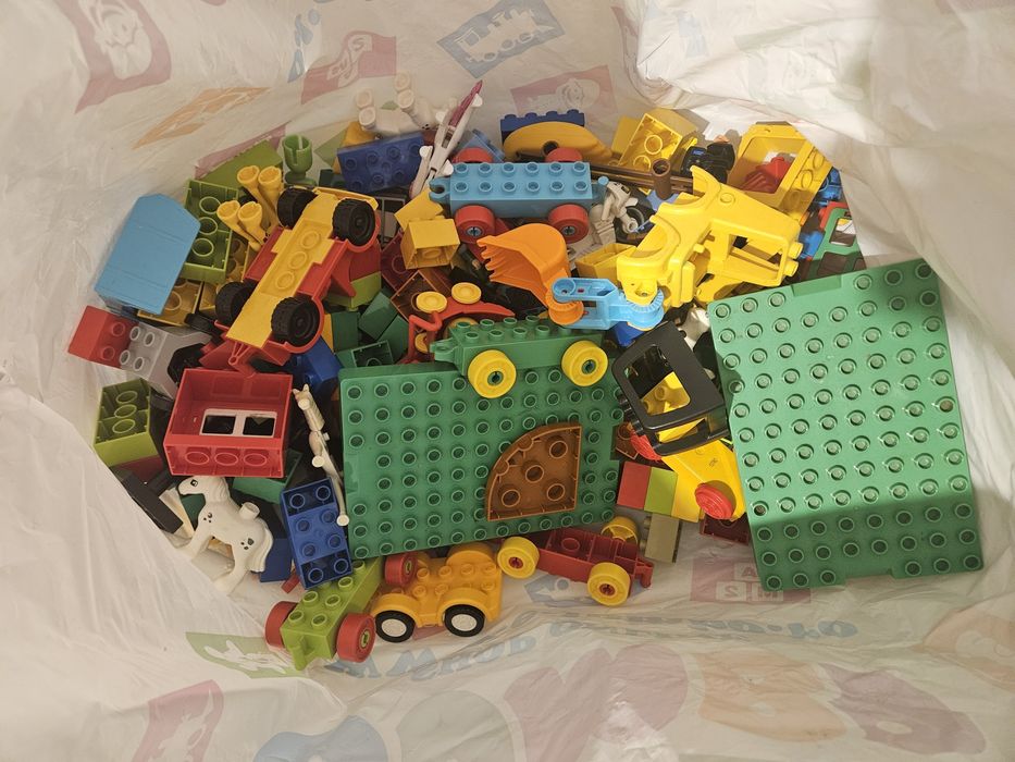 Lego Duplo masin avioane set constructii