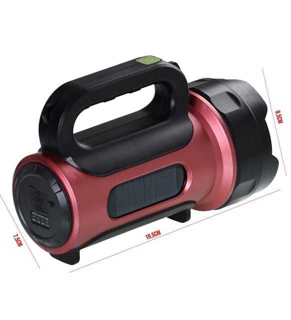 Къмпинг Фенер със Соларно зареждане 10W+COB LED