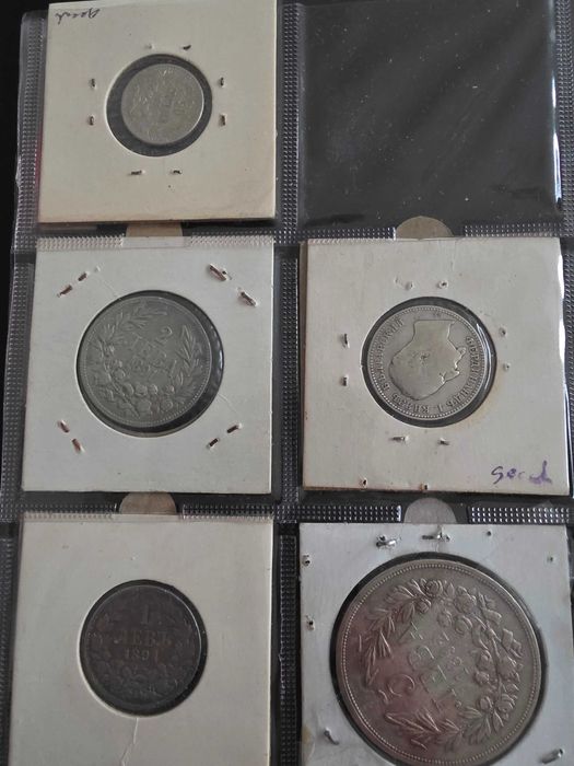 Лот сребърни стари монети