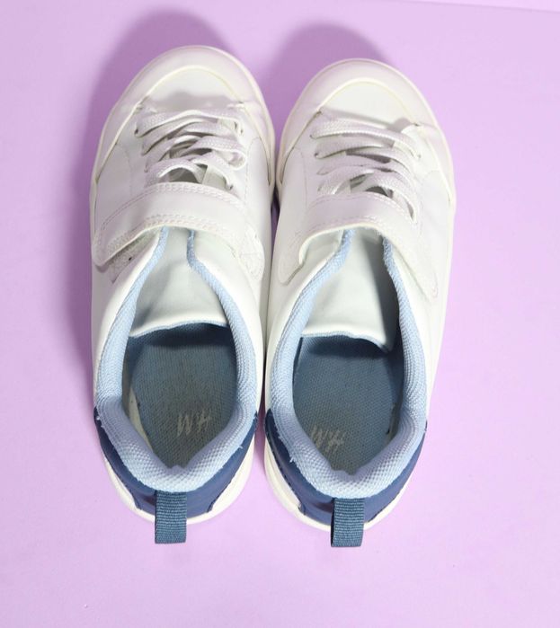 Adidași Tenisi copii H&M - Albi marimea 31 interior 20 cm