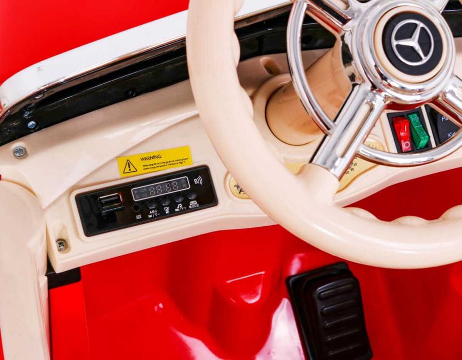 Masinuta electrica pt copii Autokids Mercedes Retro TYP 540K A200 Rosu