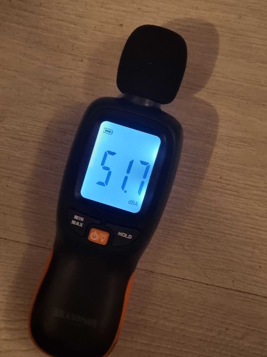 Aparat masura Brandson presiune sonora in decibeli decibelmetru