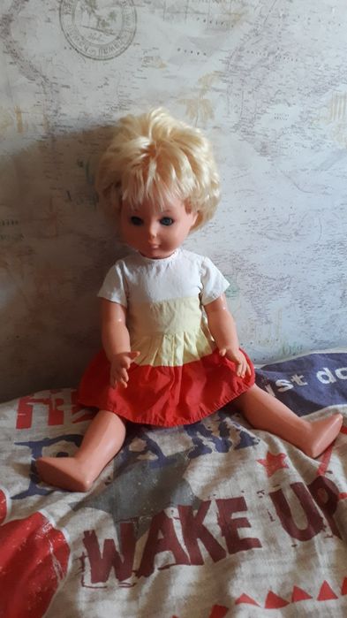 Кукла времен СССР (высота 50см)