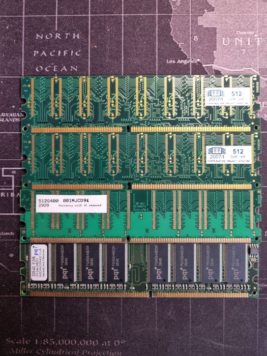 Оперативная память DDR 1/2/3