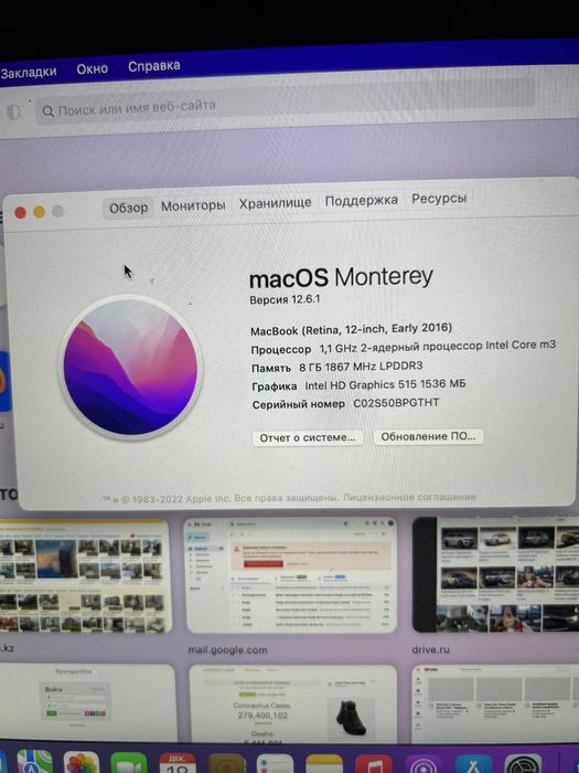 MacBook.       (Retina. 12 -inch Early. 2016).