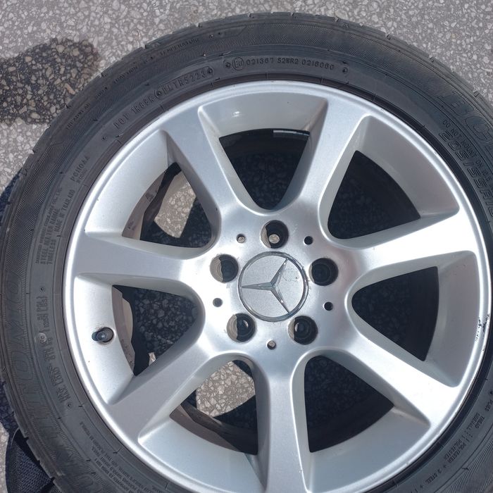Алуминиеви джанти в комплект с летни гуми  205/55 R16