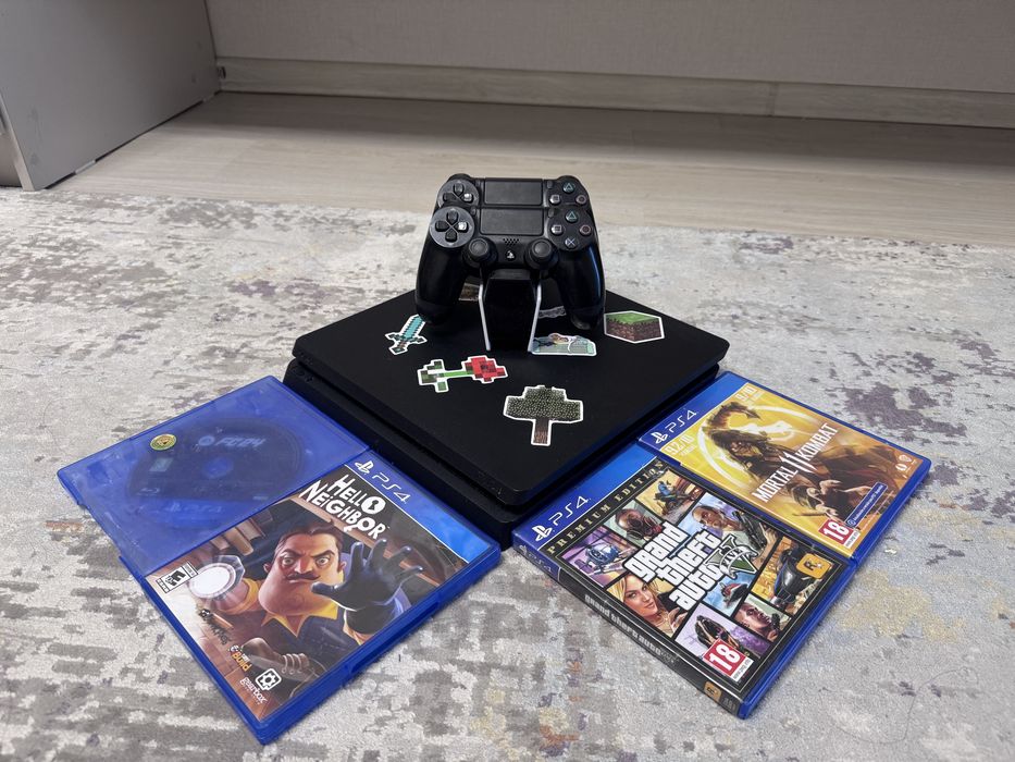 Playstation 4 slim в идеал состояний