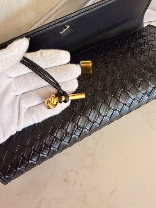 Дамски клъч Bottega Veneta черен