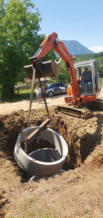 Услуги с верижен багер 4.5 тона – Ефективност и мощност