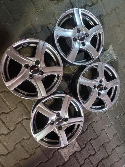Set 4buc jante Al R15 Fiat Punto, Qubo,500.
