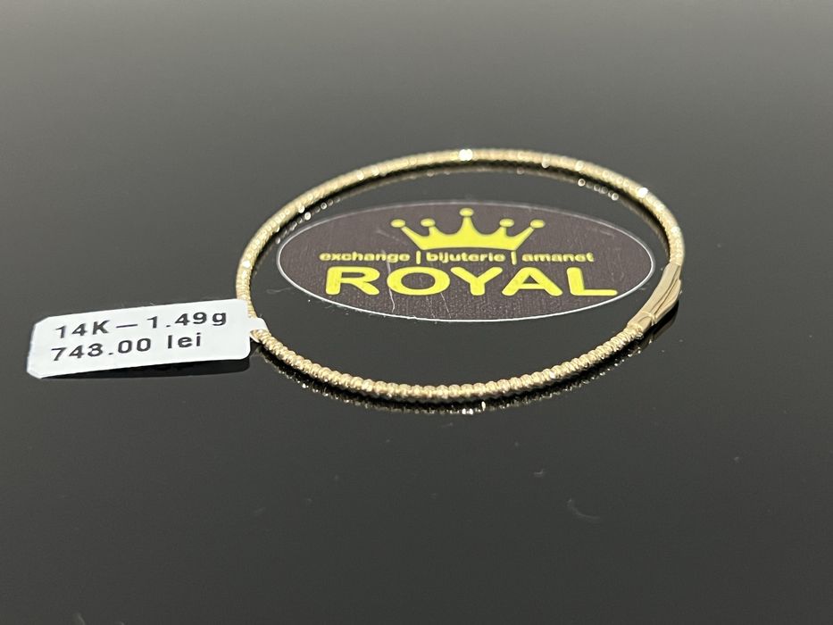 Bijuteria Royal CB : Bratara dama aur 14k  1,49 gr