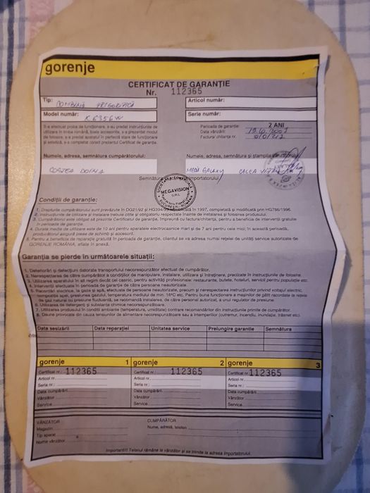 Combina Frigotifica GORENJE