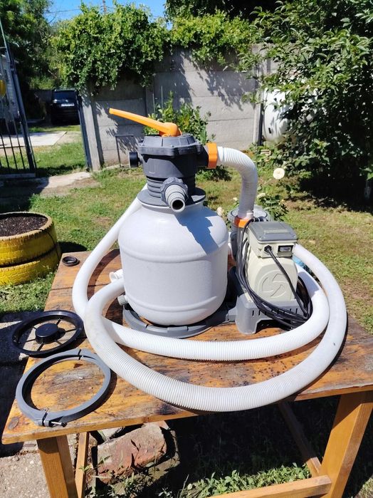 Pompa piscina Bestway cu filtru nisip