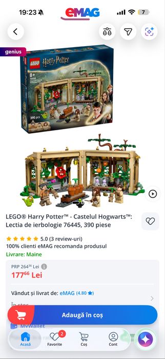 Lego Harry Potter castelul Hogwarts