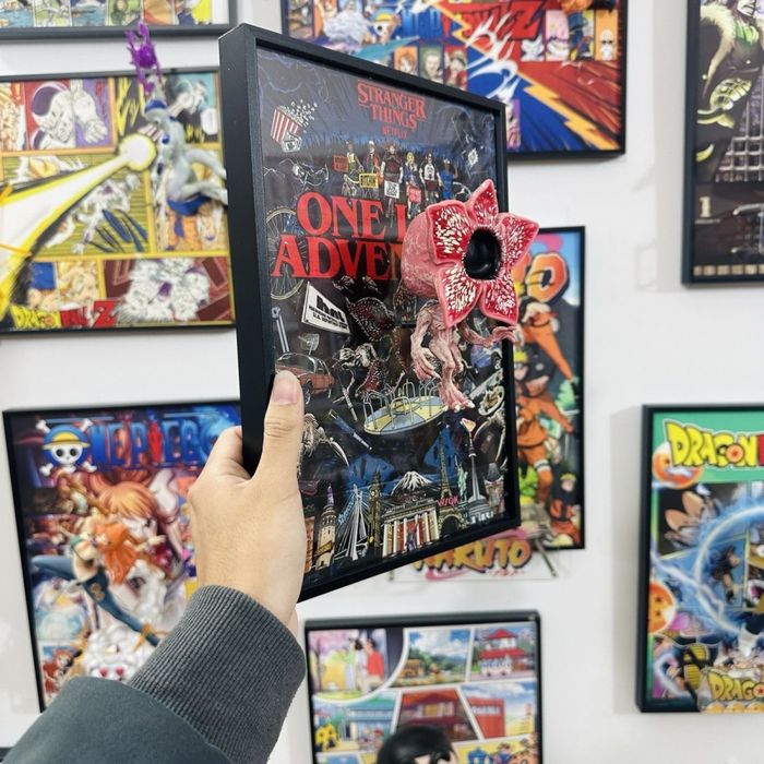 Stranger things осд картина подарок hellfire club