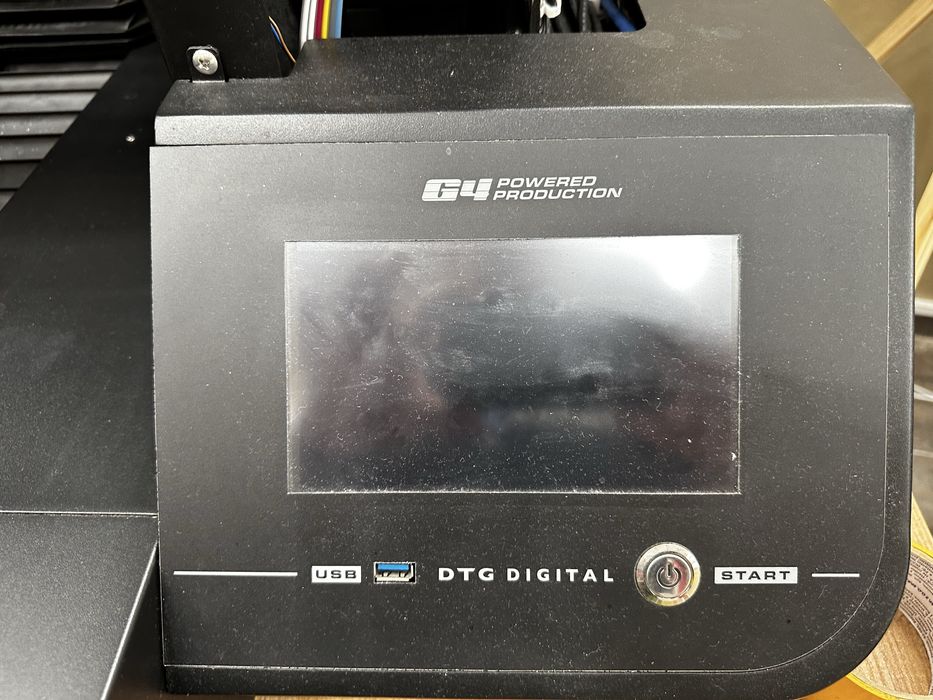 Принтер DTG G4, преса Stash ,режещ плотер GRAFTEK CE 7000-60E