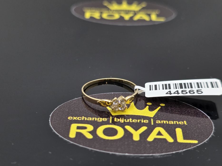 Bijuteria Royal: Inel aur 14k/0.77 gr