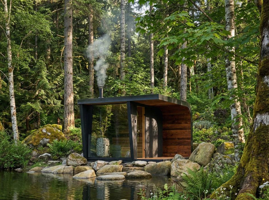 Sauna exterior premium Livigno