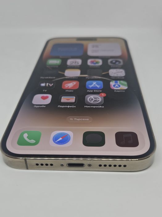 iPhone 14 Pro Max 128GB White 100% + Нова Батерия