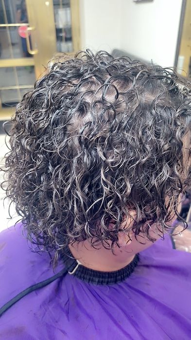 Японская завивка волос