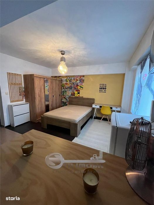 Garsoniera la 2 min de Palas Campus | renovat recent | centrala propri