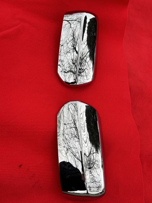 Хромированные накладки на зеркала форестер