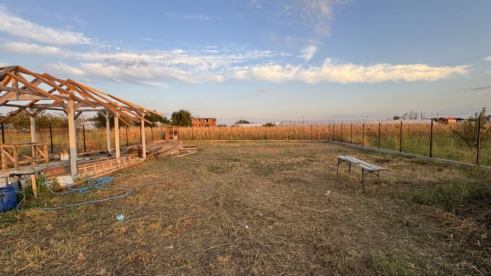 ‼️ 55€/mp Teren 465mp intravilan comuna berceni deschidere19,5m