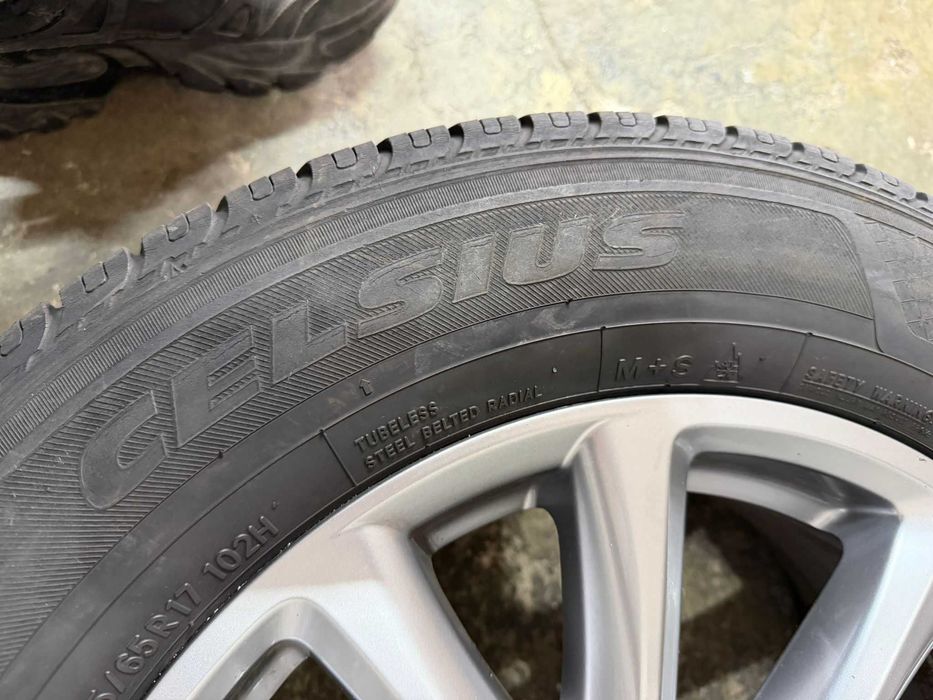 Jante Mazda OEM 17 5x114,3 ET45 + 225/65 R17 iarna CX-5 CX-7